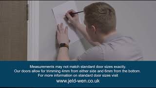 How to Measure a Door Jeld Wen Tip Measuring For Entry Door Replacement