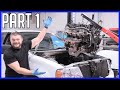 How to build a ford 54l 3v engine  part 1 first disassembly