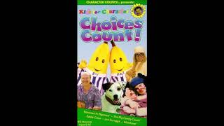 Kids For Character Choices Count Vhs Program Custom Funding Credits 2020 Version
