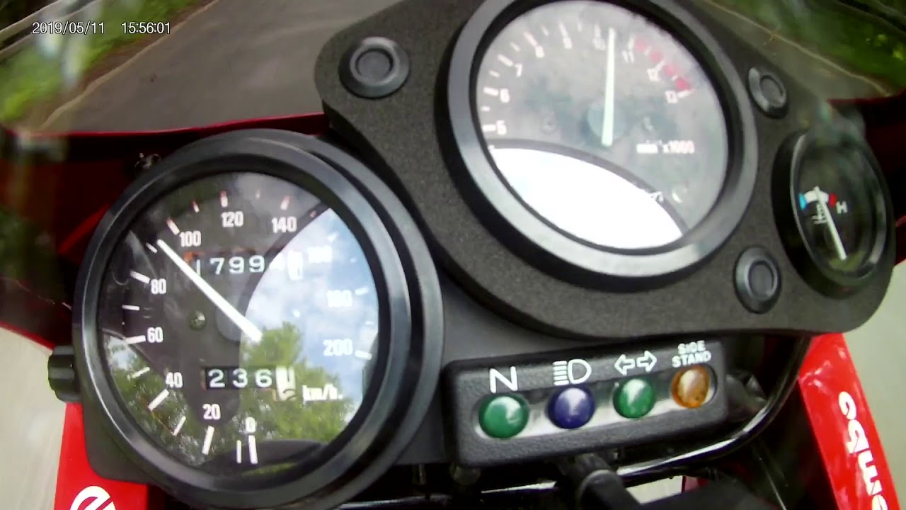 Honda NSR 125 0-170 KM/H (Top Speed) - YouTube