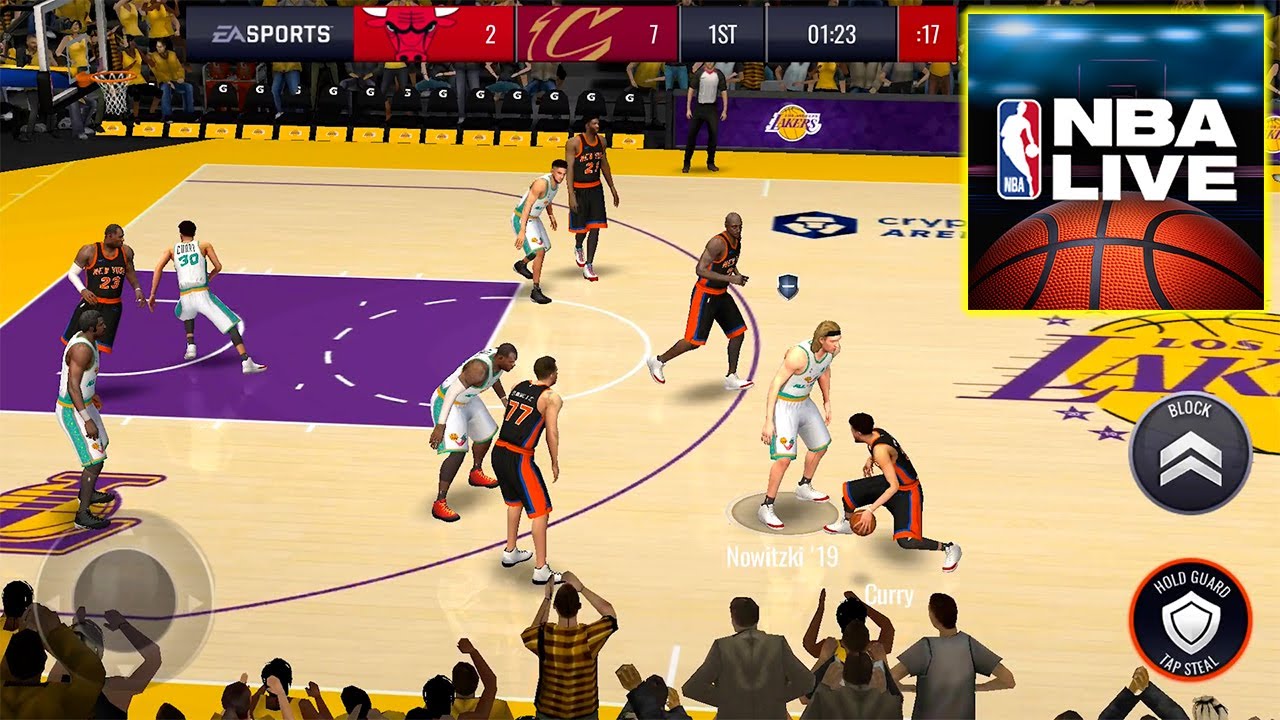 NBA Live Mobile Android - Jogo de BASQUETE para CELULAR 