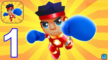 Master Boxing Fun Fighting - Gameplay Walkthrough Part 1 Tutorial Levels 1-14 (Android,iOS)