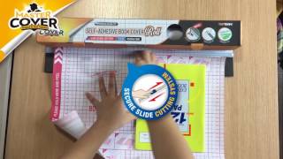 Master Cover Self-Adhesive Book Cover Roll(with Slide Cutter) Instruction