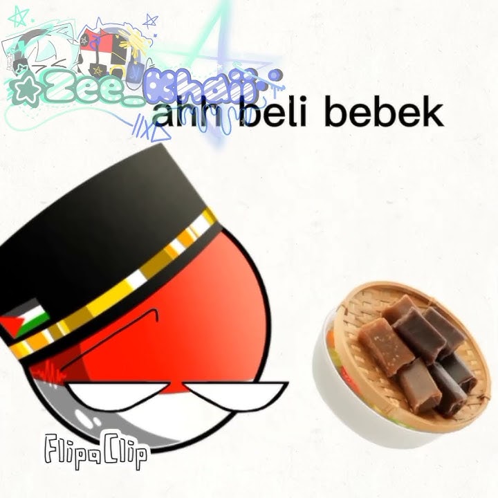 Jack beli Rinso 🗿||#countryballs #flipaclip