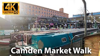 Camden Market | LONDON | Walking Tour | 3D 360° binaural audio 🎧