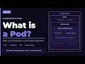 What is a Pod in Kubernetes? | Pod vs Container vs Virtual Machine | Kubernetes Tutorial #4