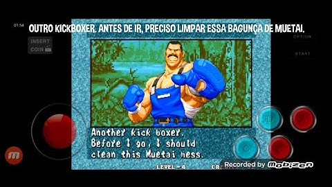 Fatal Fury 3 Franco Bash vs Joe Higashi fala de vitória do Franco Bash em português parte 1