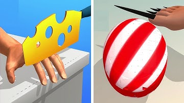 ASMR Slicing vs Soap Cutting! Very Satisfying and Relaxing ASMR Slicing Game