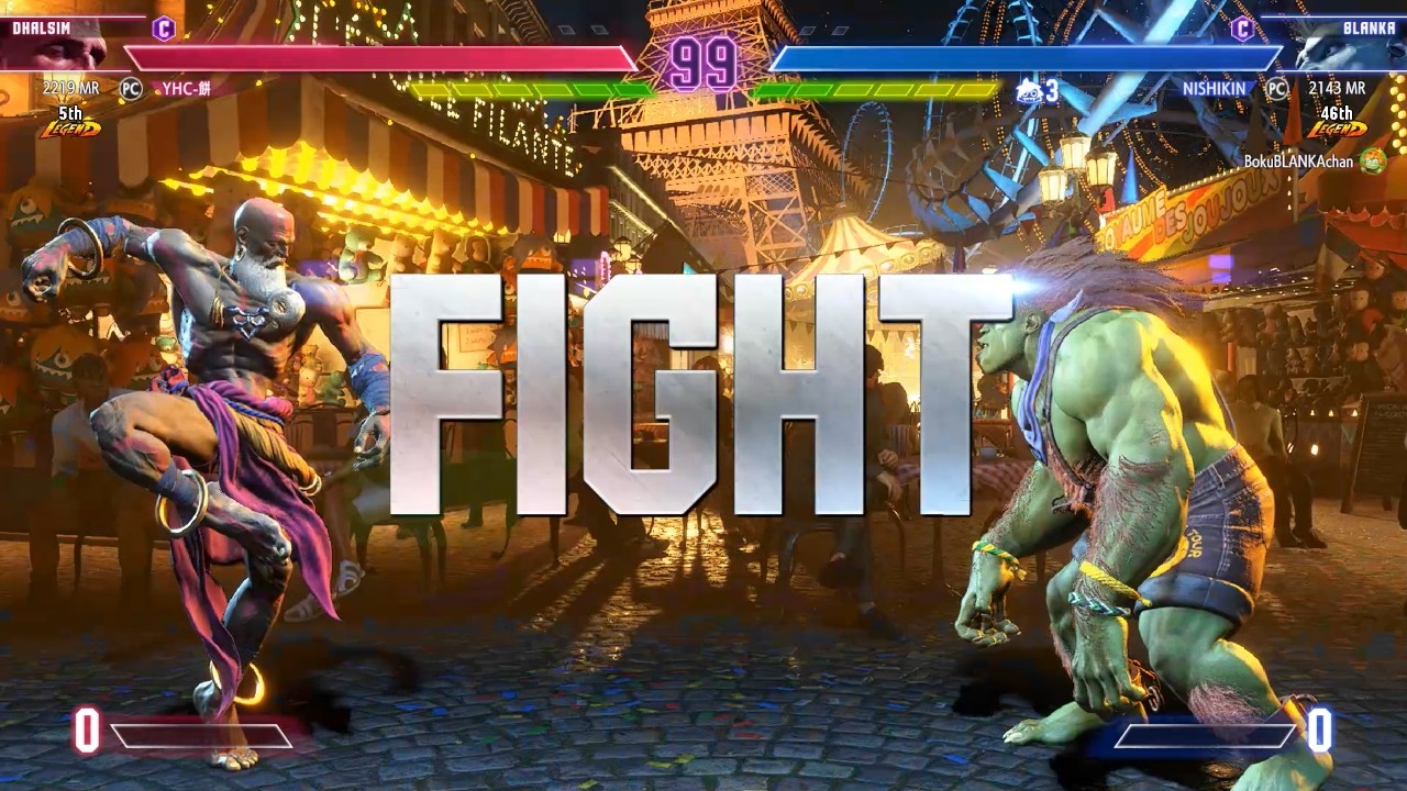 SF6 🔥 YHC MOCHI (#1 Ranked Dhalsim) Vs NISHIKIN (#1 Ranked Blanka)🔥SF6 High Level Matches!