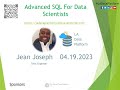Advanced SQL For Data Scientists by Jean Joseph