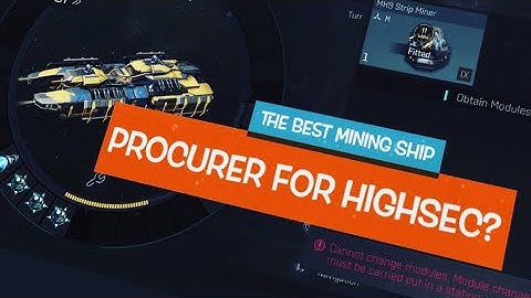 EvE Echoes Procurer for Highsec
