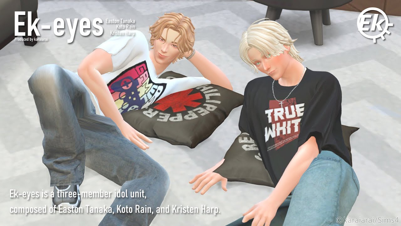 【Sims4】original pose animation //relax time