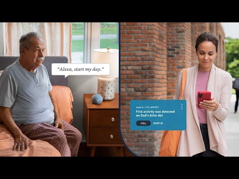 Aging Parents Living Alone?  Here's How Amazon Alexa Can Help!