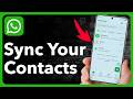 How To Sync WhatsApp Contacts On Android