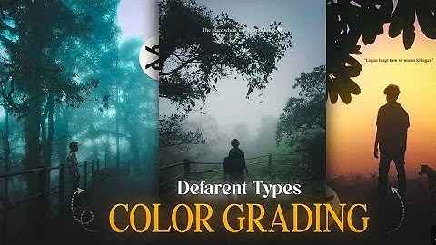 3 most popular color Grading in capcut: for Beginners