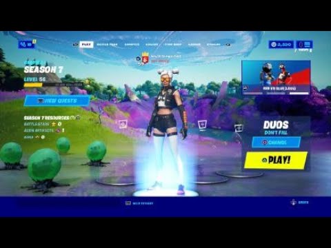 Fortnite 800-ანი სკინის გათამაშება!!!!