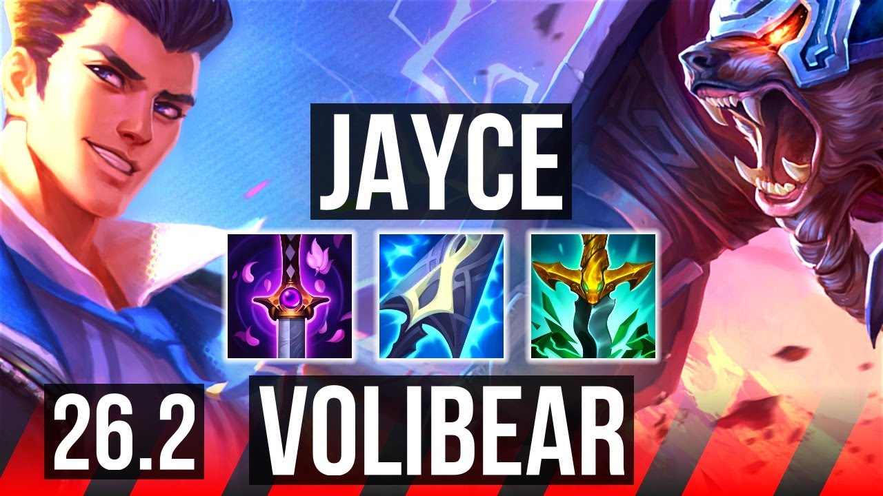 JAYCE vs VOLIBEAR (TOP) | KR Challenger | 26.2