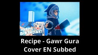 [English Subbed] Recipe (Tatsuro Yamashita) - Gawr Gura (Cover)