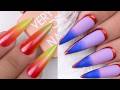 Geometric Yellow Nail Art Design 💅 Satisfying Nail Tutorial ✨ Libou Nail #nails #nailart
