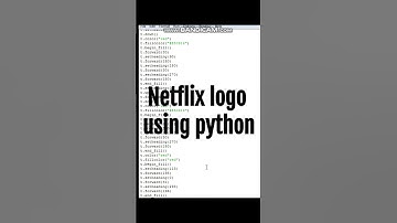 Netflix Logo using Python Turtle  #python  #shortsvideo