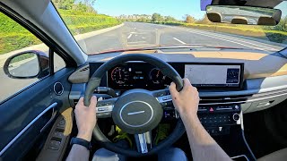 2025 Hyundai Sonata Hybrid Limited - POV Test Drive (Binaural Audio)