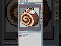 Pixel Swiss Roll #art #pixelart #gamedev #gameart #art #timelapse #tutorial #shorts #aseprite