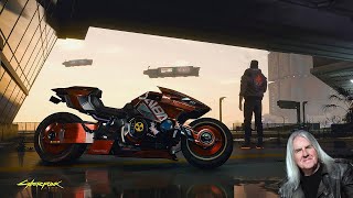 Видео: Saxon - Motorcycle Man(Cyberpunk 2077)