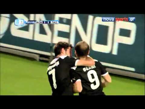 Π.Α.Ο.Κ - ΠΑΝΑΘΗΝΑΪΚΟΣ 1-0 (Salpigidis) Play Off 2012 -MONO PAOK-