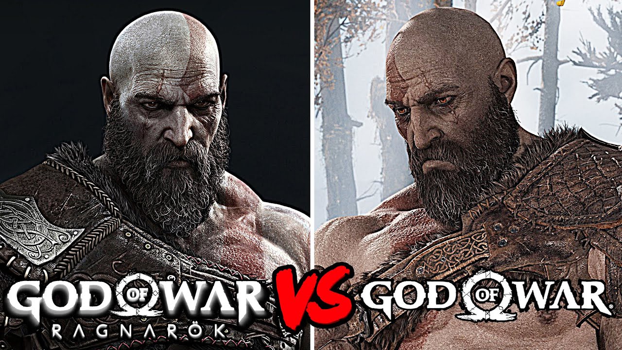 God of War Ragnarök vs God of War [2018]