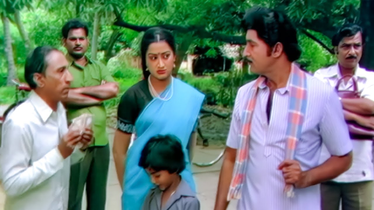 Sobhan Babu, Suhasini, Sumalatha, Rao Gopal Rao Comedy/Family Drama Full HD Part 5 | Gummadi
