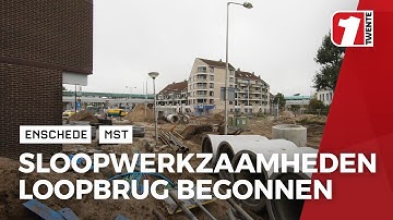 Loopbrug van MST gestript: binnenkort brug doormidden