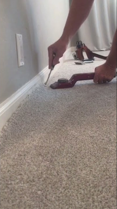 Fix Squeaky Floors Through Carpet