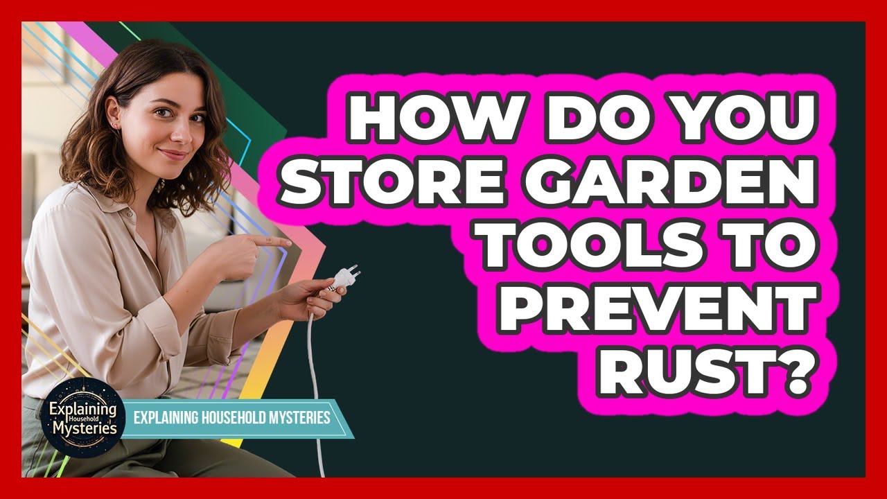 How Do You Store Garden Tools To Prevent Rust?