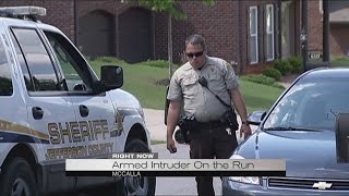 Police search for home invasion suspect