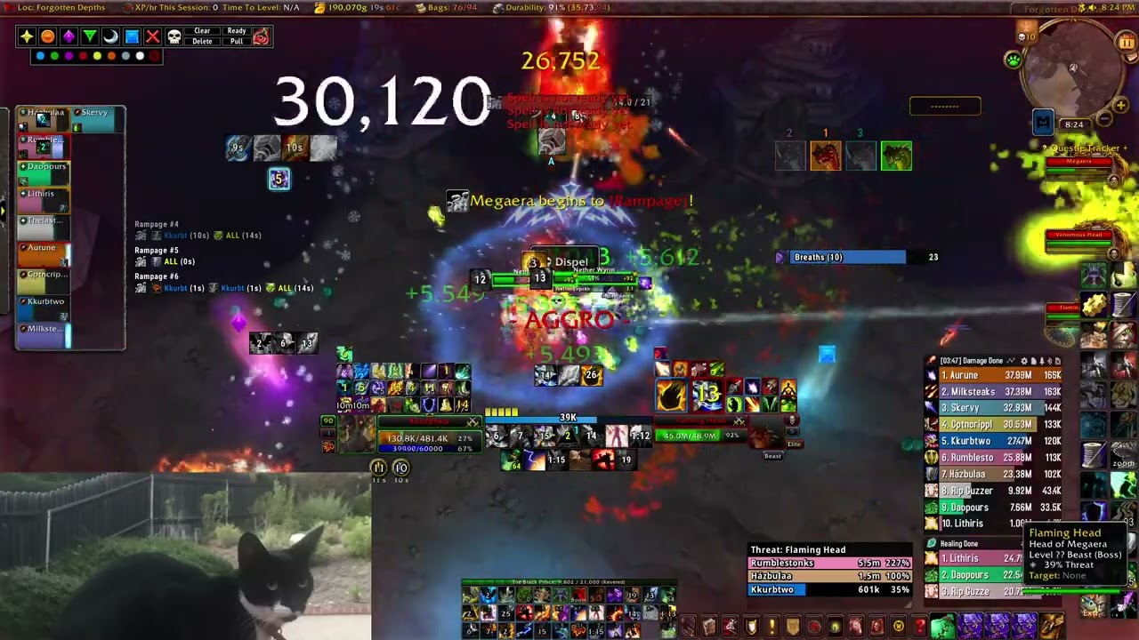 Dreamstate Throne of Thunder Megaera 10M Heroic