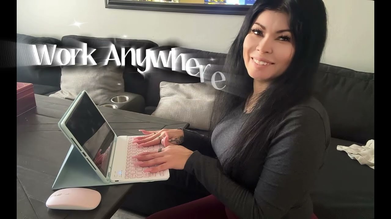 Pink Bluetooth Keyboard & Mouse Combo 💗⌨️ | Ultra-Slim Rechargeable Set for iPad, iPhone & More!