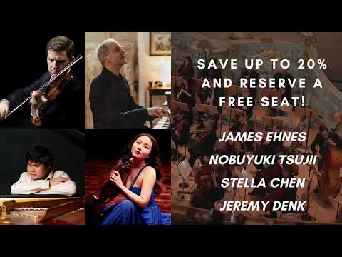 Get a FREE reserved seat to Orpheus at Carnegie Hall with James Ehnes. Subscribe by 6/30