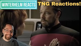 Star Trek TNG Clip Captain Riker wakes up in Sickbay | Reaction