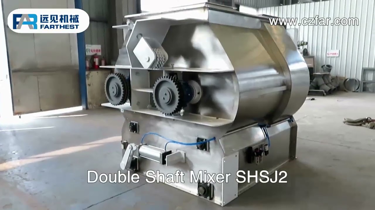 Carbon Steel Paddle Type Sheep Fodder Mixer | Gool.pk