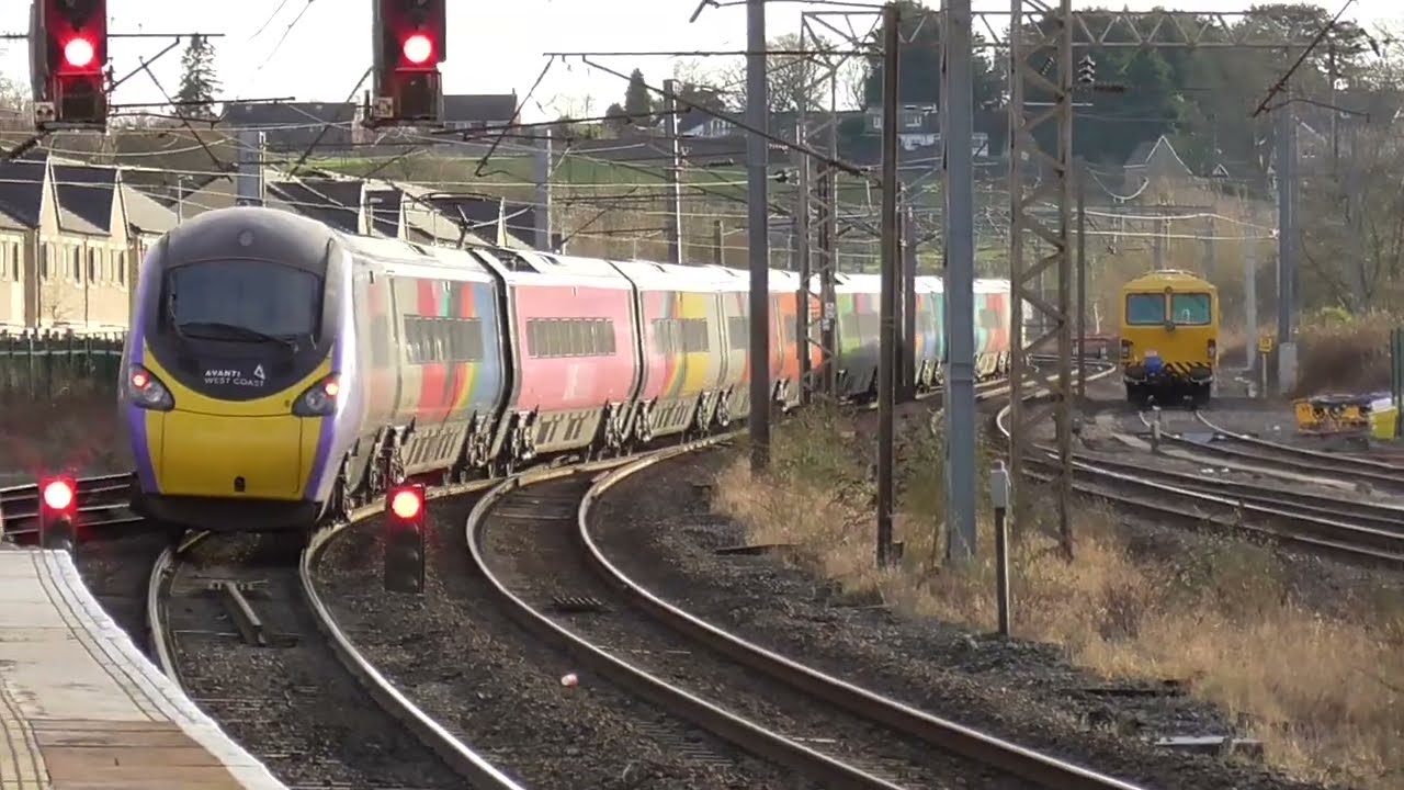 Trains at Lancaster (27/01/23)