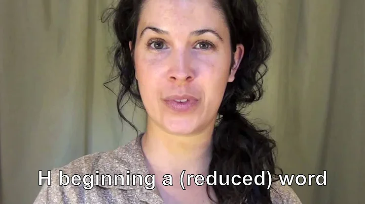 How to Link: words that begin with H - American English Pronunciation