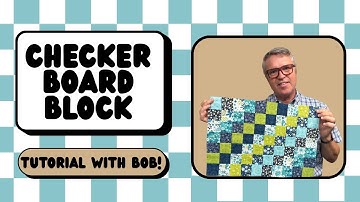 Tutorial voor een schaakbordquiltblok | Een variant op de klassieker
