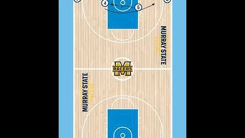 Murray State Racers - Double Curl BLOB