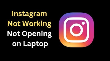 How to Fix Instagram Not Working Not Opening on Laptop/pc || Solved Instagram crashing Problem