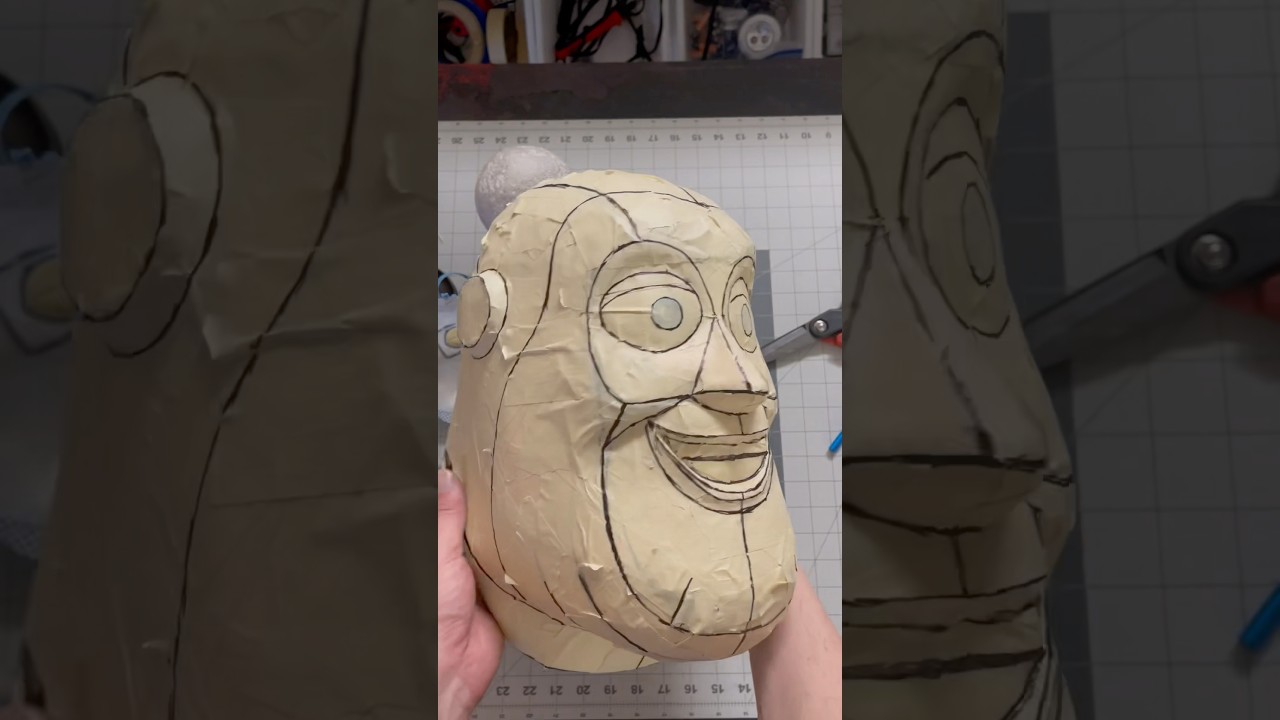 Creating Buzz Lightyear Mask #cosplaydiy #buzzlightyear #superhero #cosplay #disneycosplay