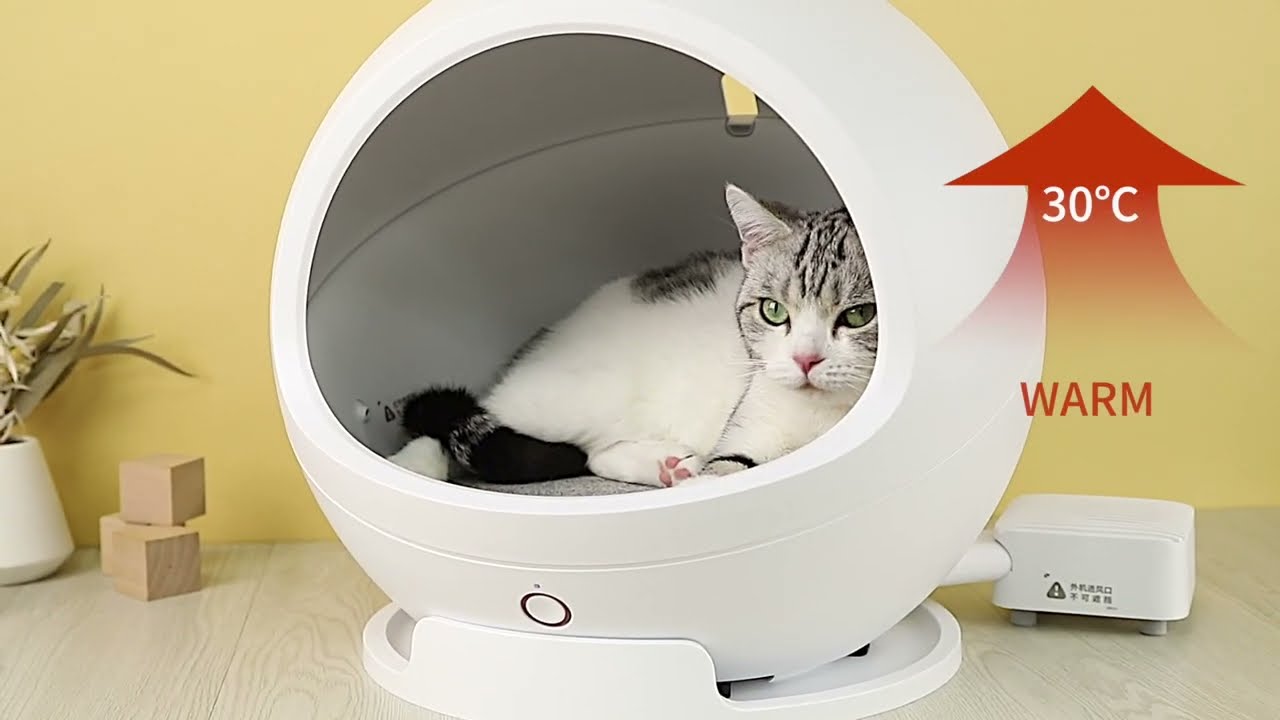冷暖房・季節用品 COZY WARM+COOL SMART PET HOUSE PETKIT Cozy Warm & Cool Smart Pet House - YouTube