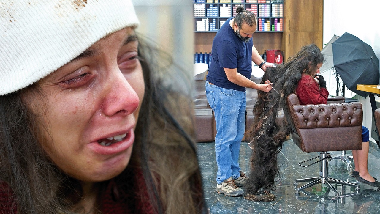 HOMELESS GIRL WON RICH MAN'S HEART! 💖 Homeless Transformation Awareness - YouTube