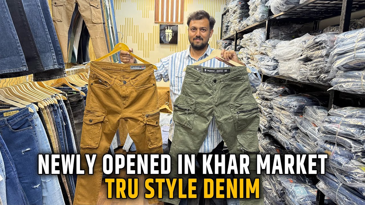NOW IN KHAR MARKET | TRU STYLE DENIM | JEANS WHOLESALE MARKET MUMBAI