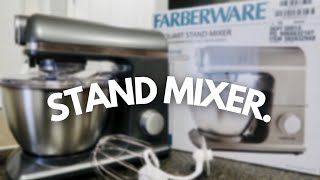 FARBERWARE STAND MIXER UNBOXING | 4.7 QUART MIXER | Leyra Anne
