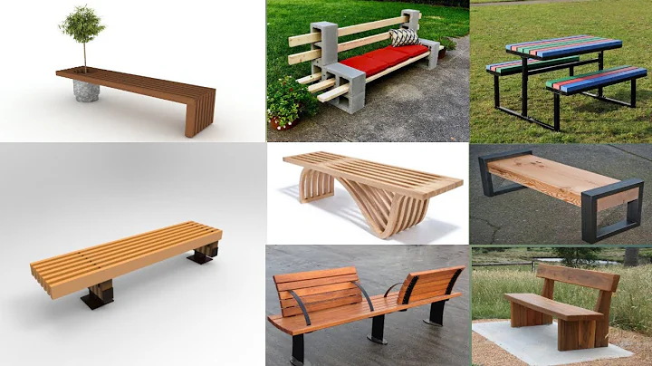 Awsome Indoor & Outdoor Wooden & metal Bench designs Ideas 2023 | #bench #woodworking #metalart